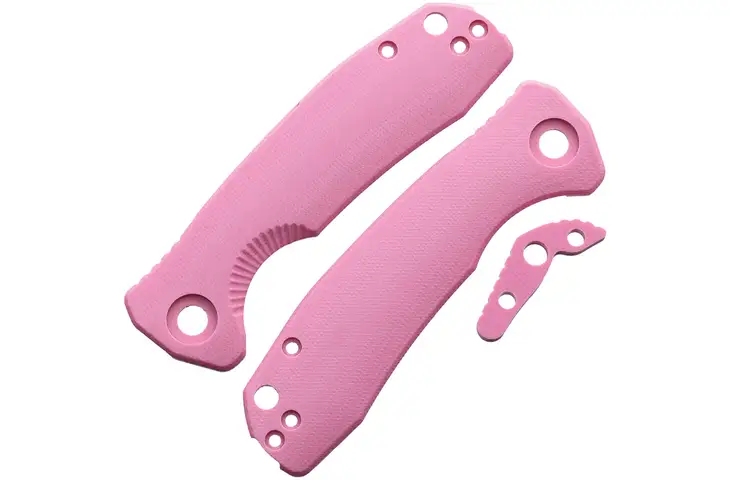 Honey Badger Knives Small Linerlock Handle Pink HB4060